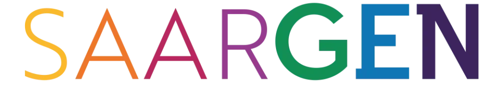 Logo SaarGen. SaarGen est la marque du projet outcross pour la sauvegarde du chien-loup de Saarloos.